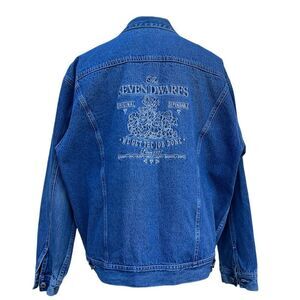 The Disney Catalog Jean Jacket The Seven Dwarfs Denim Vintage 90’s Size Large